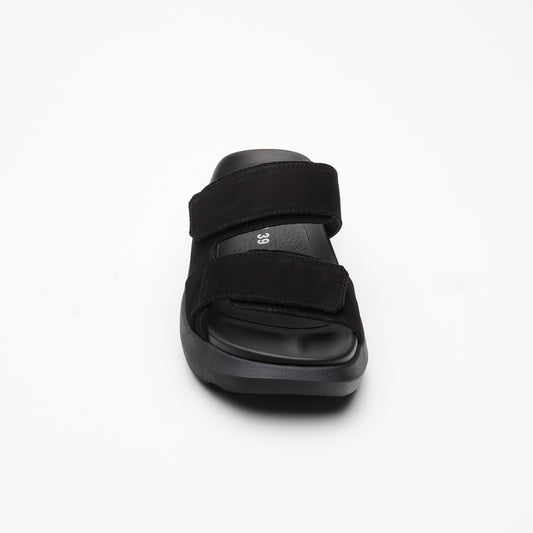 UMA NUBUCK LEATHER SANDAL BLACK